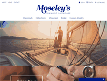 Tablet Screenshot of moseleydiamond.com